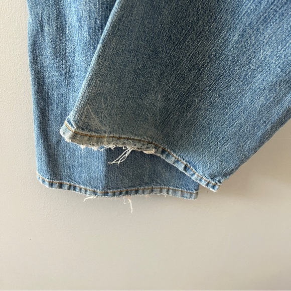 Vintage Lucky Brand Jeans Fender Block Distressed Denim Made in USA Mens Size 31 - Picture 10 of 16